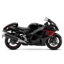 Stickers decals SUZUKI HAYABUSA 2018 BLACK-RED