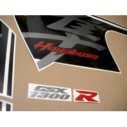 Autocollant SUZUKI HAYABUSA 2017 WHITE-BLACK