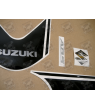 Stickers decals SUZUKI HAYABUSA 2017 WHITE-BLACK