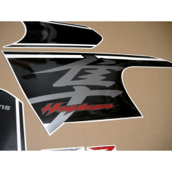 Autocollant SUZUKI HAYABUSA 2017 WHITE-BLACK