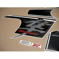 Aufkleber SUZUKI HAYABUSA 201 WHITE-BLACK