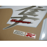 Adhesivo sticker SUZUKI HAYABUSA 2017 BLUE-WHITE