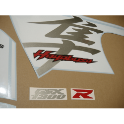 Aufkleber SUZUKI HAYABUSA 2017 BLUE-WHITE