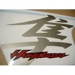 Stickers decals SUZUKI HAYABUSA 2017 BLUE-WHITE
