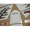 Stickers decals SUZUKI HAYABUSA 2017 BLUE-WHITE