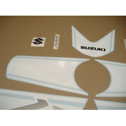 Adhesivo sticker SUZUKI HAYABUSA 2017 BLUE-WHITE