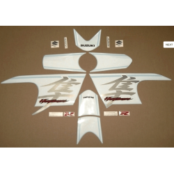 Adhesivo sticker SUZUKI HAYABUSA 2017 BLUE-WHITE