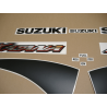 Stickers Suzuki KATANA GSX F600 YELLOW  YEAR 2001 VERSION USA