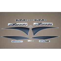 Adhesivo SUZUKI KATANA GSX F600 YELLOW  YEAR 2001 VERSION USA