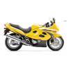 Adhesivo SUZUKI KATANA GSX F600 YELLOW  YEAR 2001 VERSION USA
