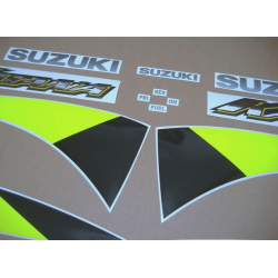 Autocollant Suzuki KATANA GSX F600 BLUE YEAR 2002 VERSION USA