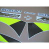 Autocollant Suzuki KATANA GSX F600 BLUE YEAR 2002 VERSION USA