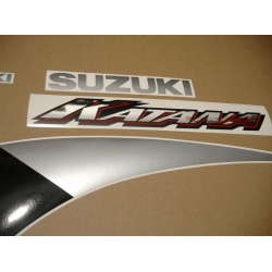 Autocollant Suzuki KATANA GSX F600 BLUE YEAR 2000 VERSION USA