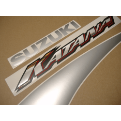 Stickers Suzuki KATANA GSX F600 BLUE YEAR 2000 VERSION USA