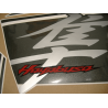 Adhesivo sticker SUZUKI HAYABUSA 2017 BLACK-GREY