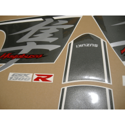 Adhesivo sticker SUZUKI HAYABUSA 2017 BLACK-GREY