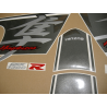 Adhesivo sticker SUZUKI HAYABUSA 2017 BLACK-GREY
