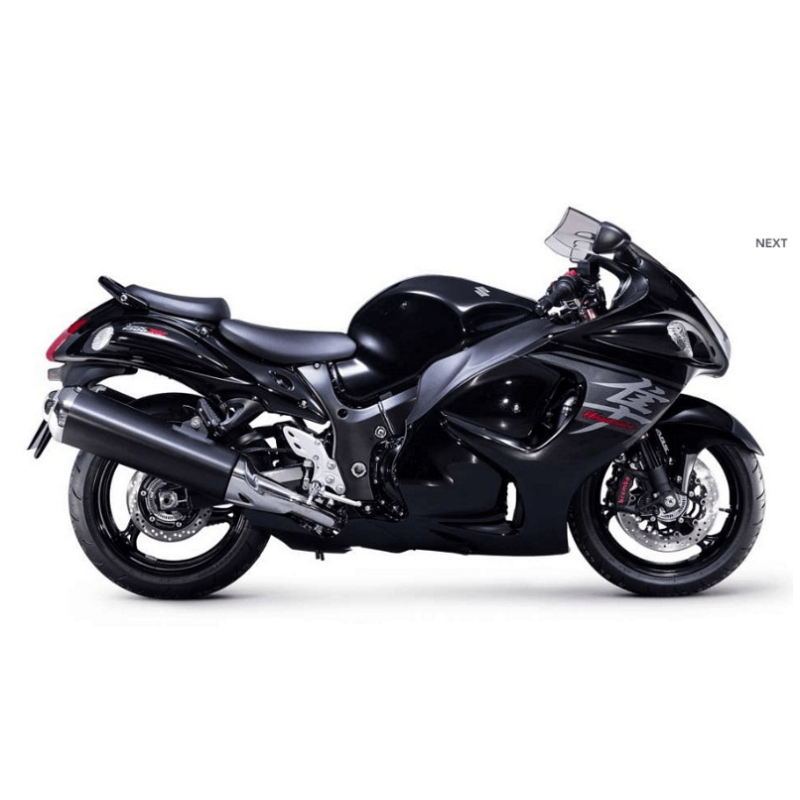 Adhesivo sticker SUZUKI HAYABUSA 2017 BLACK-GREY