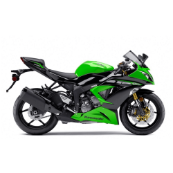 STICKER SET KAWASAKI ZX-6R YEAR 2013 GREEN