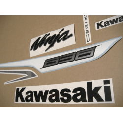 STICKER SET KAWASAKI ZX-6R YEAR 2013 GREEN