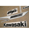 STICKER SET KAWASAKI ZX-6R YEAR 2013 WHITE