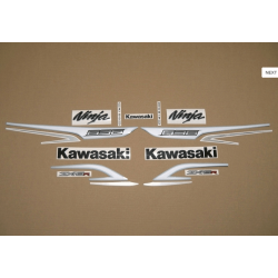 STICKER SET KAWASAKI ZX-6R YEAR 2013 GREEN