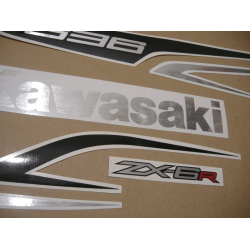 ADHESIVO KIT KAWASAKI ZX-6R AÑO 2013 NEGRO