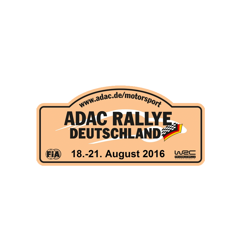 AUTOCOLLANT RALLY FIA WRC ALEMANIA 2016