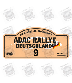 STICKER RALLY FIA WRC ALEMANIA 2016 (Compatible Product)