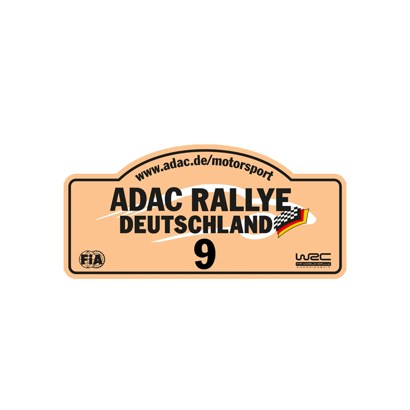 AUTOCOLLANT RALLY FIA WRC ALEMANIA 2016