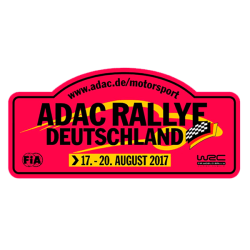 AUTOCOLLANT RALLY FIA WRC ALEMANIA 2017