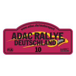 AUTOCOLLANT RALLY FIA WRC ALEMANIA 2017