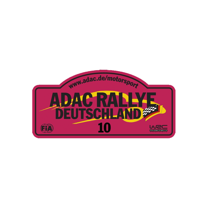 AUFKLEBER RALLY FIA WRC ALEMANIA 2017