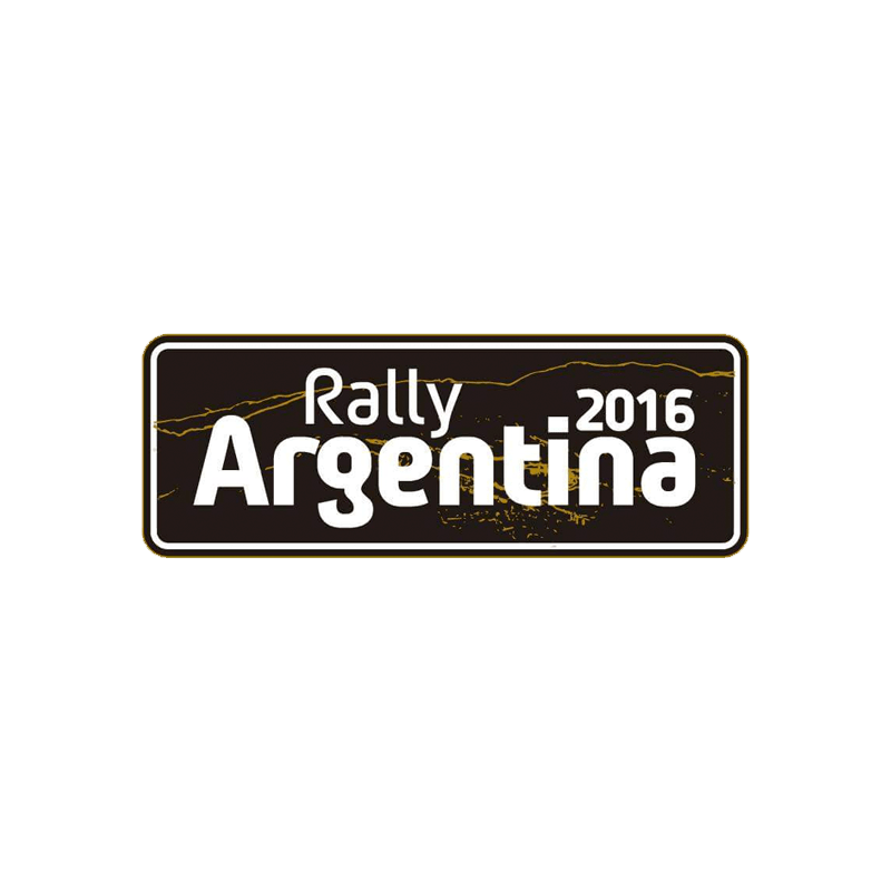 AUTOCOLLANT RALLY FIA WRC ARGENTINA 2016