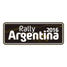 AUTOCOLLANT RALLY FIA WRC ARGENTINA 2016