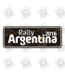 STICKER RALLY FIA WRC ARGENTINA 2016