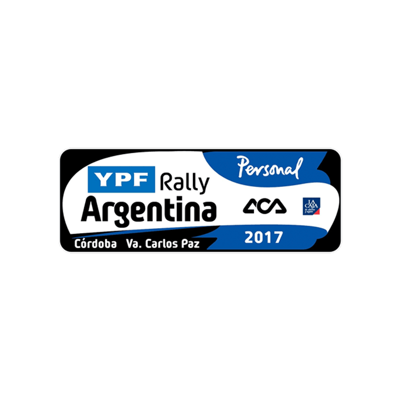 AUTOCOLLANT RALLY FIA WRC ARGENTINA 2017