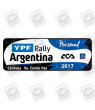 STICKER RALLY FIA WRC ARGENTINA 2017