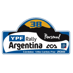 ADHESIVO RALLY FIA WRC ARGENTINA 2018