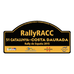 AUFKLEBER RALLY FIA WRC ESPAÑA 2015