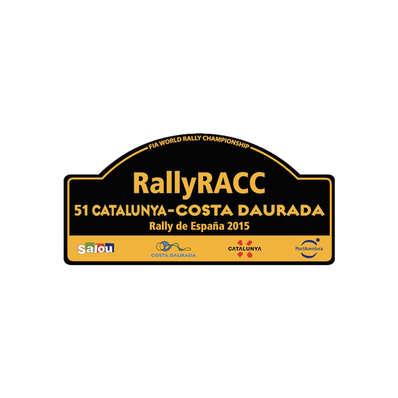 ADHESIVO RALLY FIA WRC ESPAÑA 2015