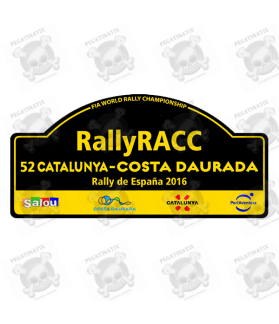 STICKER RALLY FIA WRC ESPAÑA 2016 (Compatible Product)