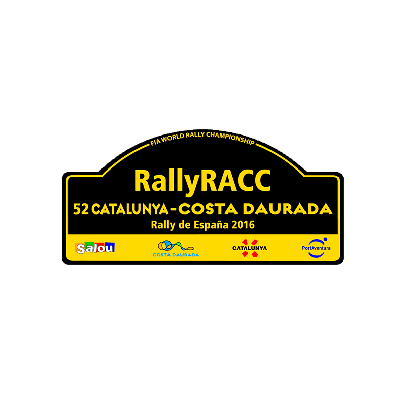 STICKER RALLY FIA WRC ESPAÑA 2016
