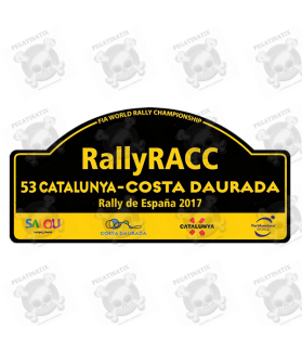 STICKER RALLY FIA WRC ESPAÑA (Compatible Product)