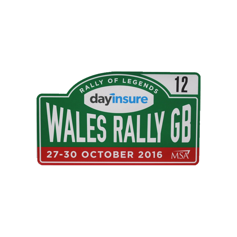 AUFKLEBER RALLY FIA WRC ENGLAND