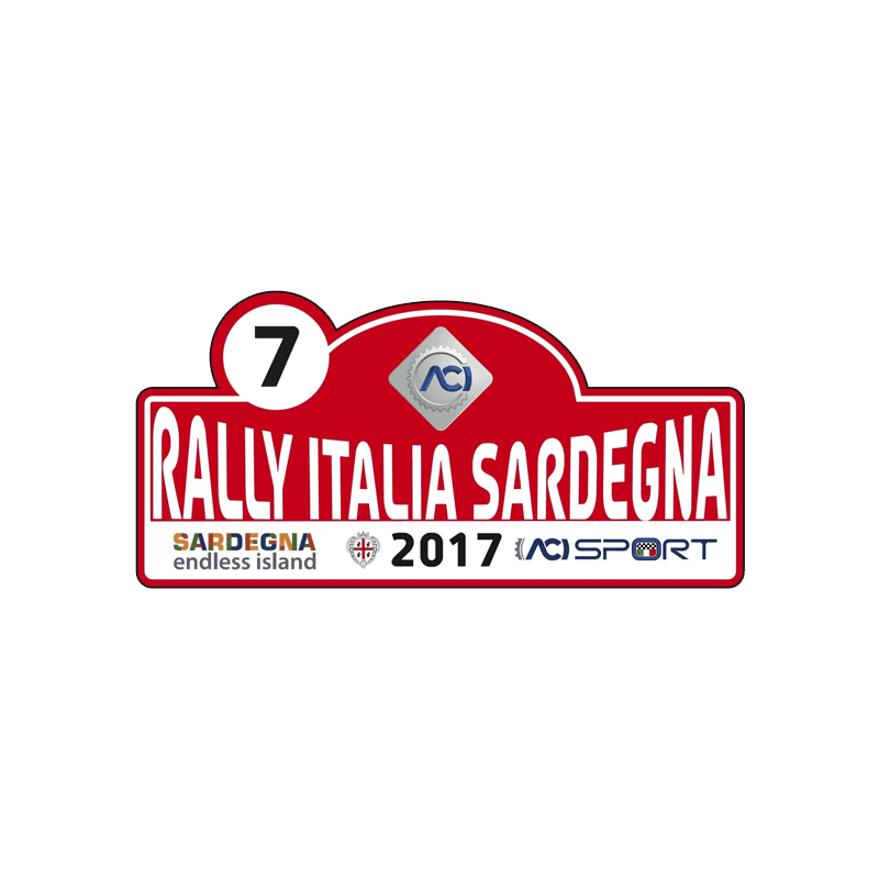 AUTOCOLLANT RALLY FIA WRC ITALY