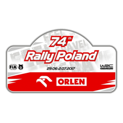 ADESIVI RALLY FIA WRC POLONIA