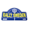 AUTOCOLLANT RALLY FIA WRC SWEDEN