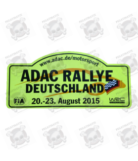 STICKER RALLY FIA WRC DEUTSCHLAND (Compatible Product)