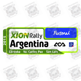 STICKER RALLY FIA WRC ARGENTINA